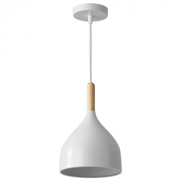 Підвіс Hopfen LOFT TN 1 PD 1x40 Вт E27 білий 