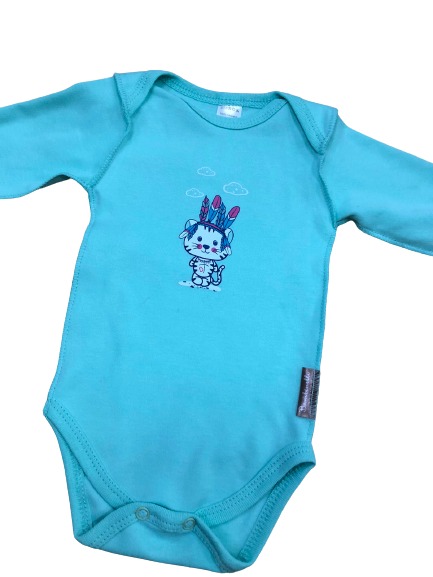 Боди для мальчика Bambinelli р.56 бирюзовый Б301-5 