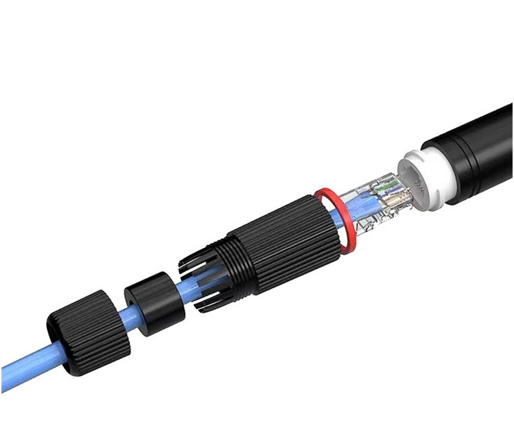 Разъемы влагозащитные без заземления Profix черный 6-0216G