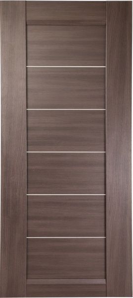 Дверное полотно Реликт Арте Лайн ПГ 600 мм венге 