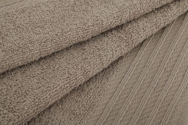 Набор полотенец махровых 2 шт. Soft бежевый Durutex 