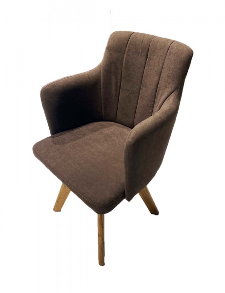 Стул Mia коричневый/дуб