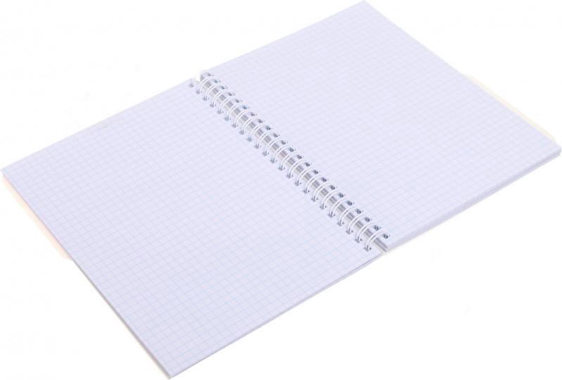 Зошит шкільний Квіти А5 108 аркушів у клітинку