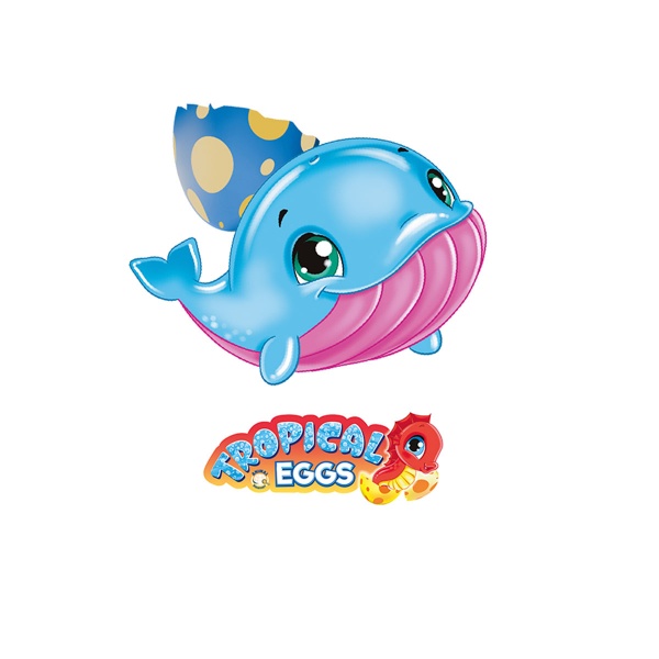 Іграшка Sbabam Tropical Eggs Мешканці тропічних морів 77/CN-2020 