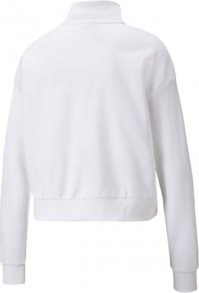 Світшот Puma Power Half-Placket Crew 84712402 р. XS білий