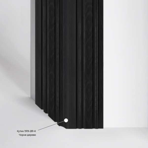 Уголок MARCO decor 1919-281-К черное дерево 19х19х2900 мм