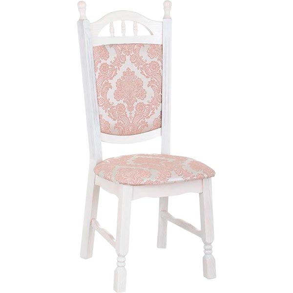 Стул обеденный высокая спинка РПМК Бреда (пирти, Доминик) слоновая кость/бежевый