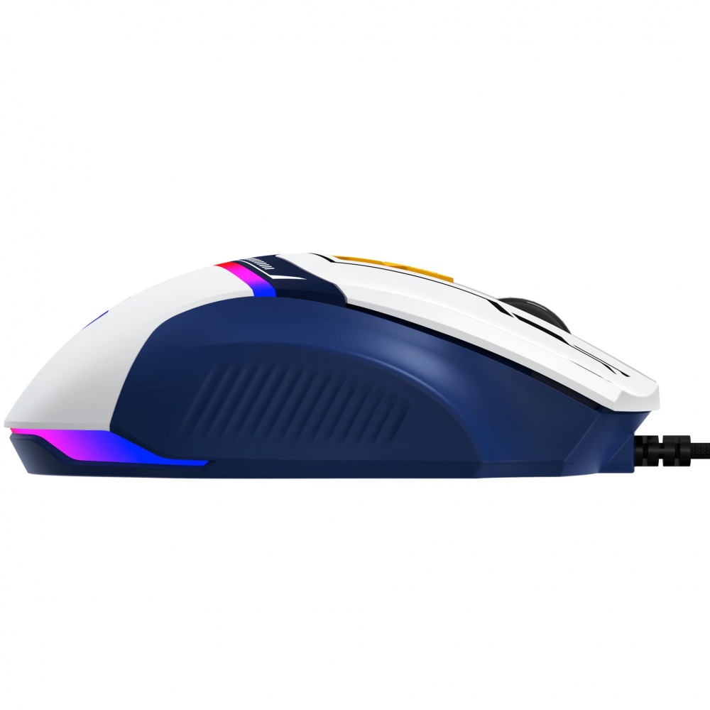 Мишка GamePro white/blue (GM300BL)