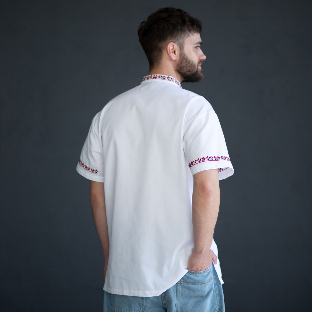 Рубашка Эдельвика белый р. L 76-25/09