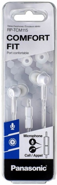 Навушники Panasonic RP-TCM115GC-W white 