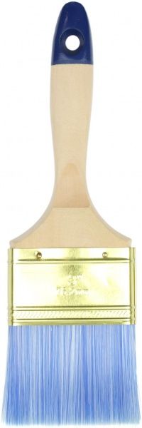 Кисть флейцевая Hardy профи 3 синяя 75 мм 0204-427630