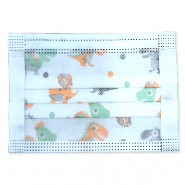 Маска медична дитяча біла з малюнком 1 шт./уп.