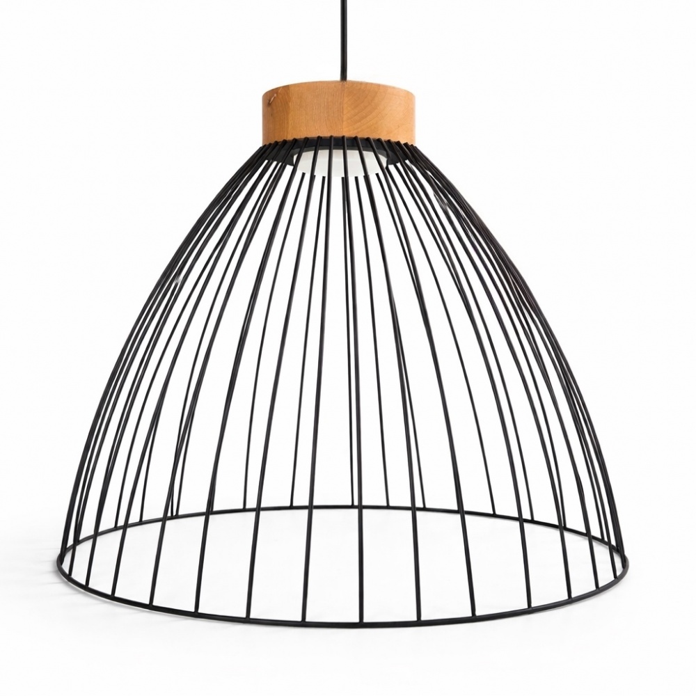 Світильник підвісний LIGHT SET BUK 400 1x12 Вт GX53 чорний/дерево