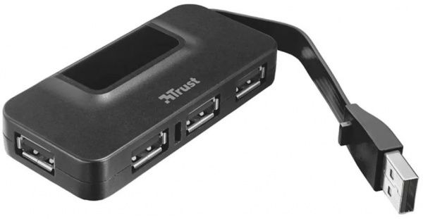 USB-хаб Trust Oila 4 Port USB 2.0 20577