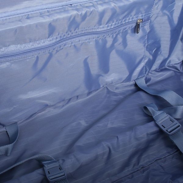 Валіза UP! (Underprice) N1118 синій із принтом 70x43,5x23/26+5 см 