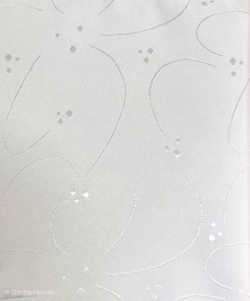 Скатерть Jaquard 3-666 водоотталкивающая 150x220 см белый ITA Dream 