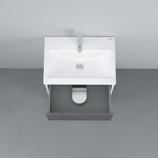 Тумба под умывальник AM.PM M91-FSX0602-WC0602BF38 GEM S 60 см с раковиной