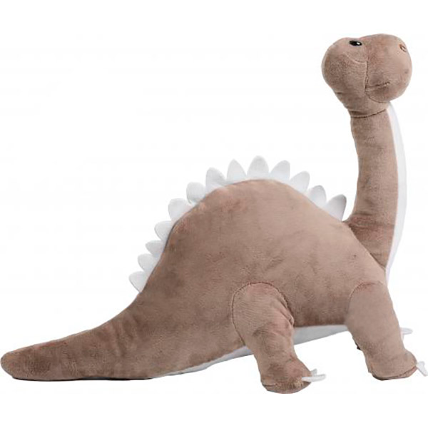 Мягкая игрушка Luna Kids Лонги Бронтозавр коричневый 42х32х15 см коричневый NR-1