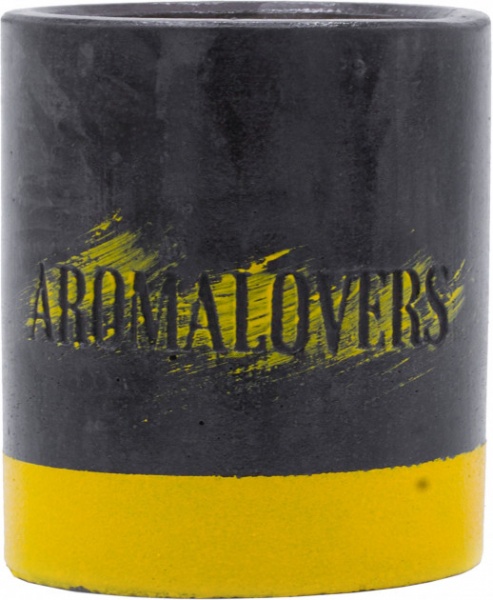 Свеча ароматическая Aromalovers соевая в бетоне Бурбонская ваниль 240 г 