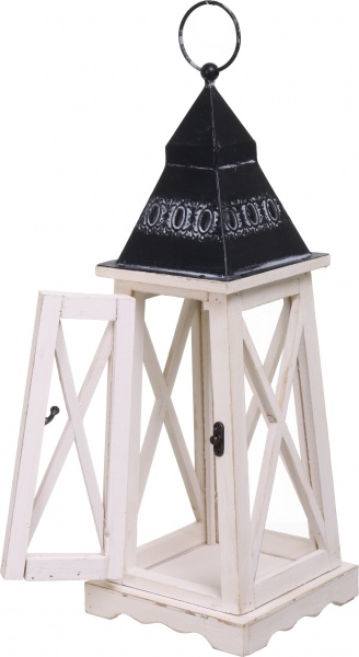 Подсвечник-фонарь Маяк 16х16х46 см CW17W149A-S