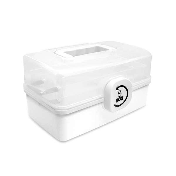 Органайзер для хранения медикаментов MVM PC-16 S WHITE 157x290x160 мм