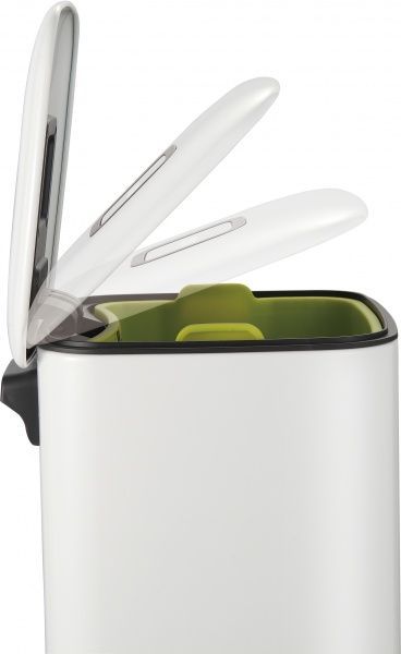 Відро з педаллю Java JH-8855TFK-9L-white