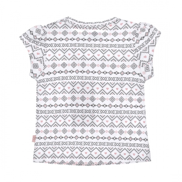 Футболка для дівчаток Dirkje р.110 білий V42235-35 