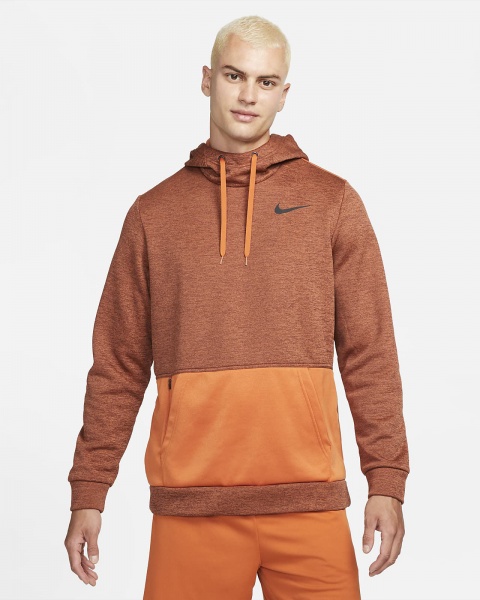 Джемпер Nike THRMA HD PO CU6214-816 р. XL помаранчевий