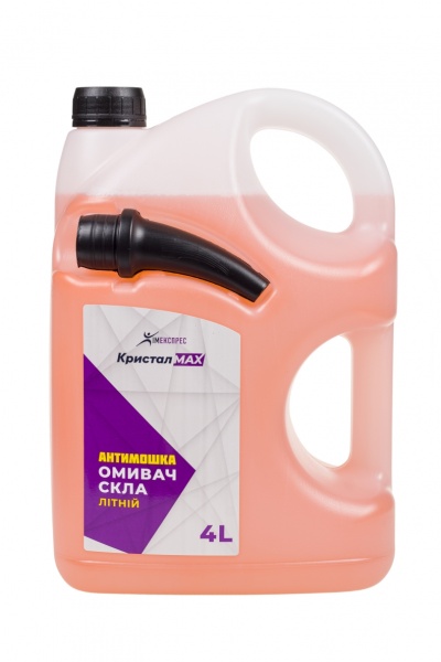 Омивач скла КристалМАХ АНТИМОШКА літо 4л 