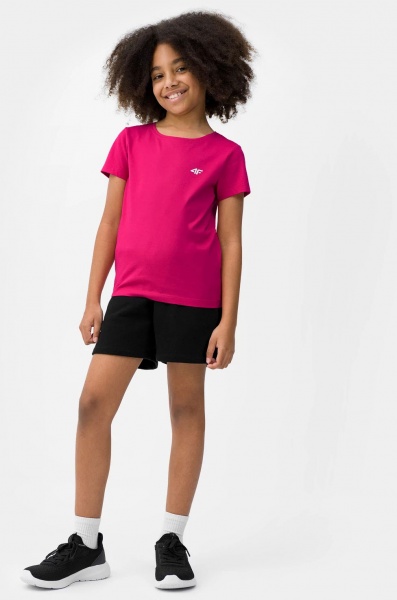 Футболка 4F TSHIRT F642 4FJMM00TTSHF642-54S р.140 рожевий