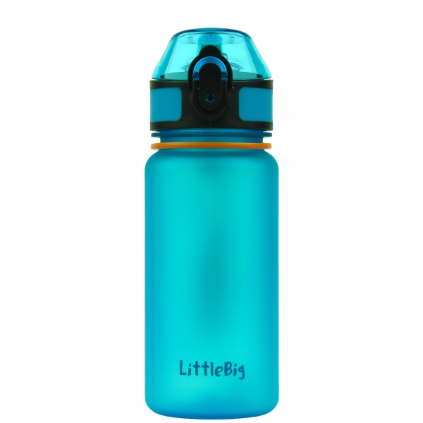 Бутылочка для воды LittleBig 350 мл голубая