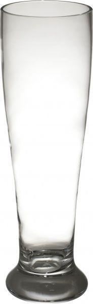 Ваза скляна 10х32 см