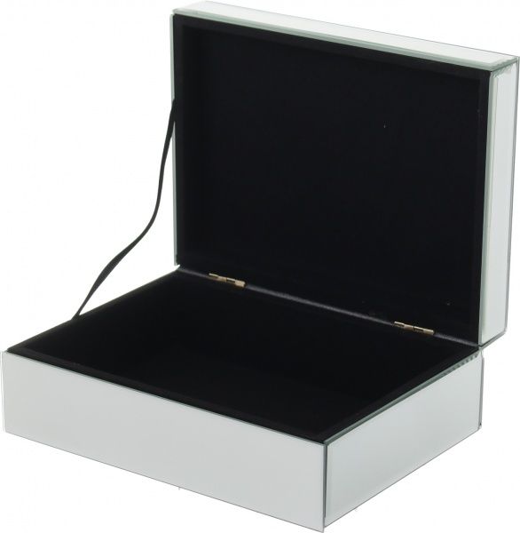 Сундучок Сияние 20x6,5x15 см серебристый