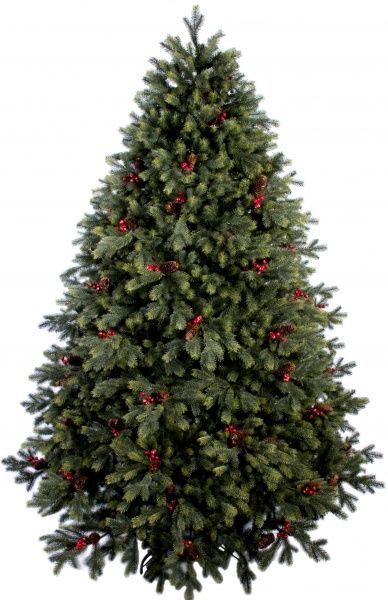 Елка искусственная Кармен 180 см темно-зеленый 