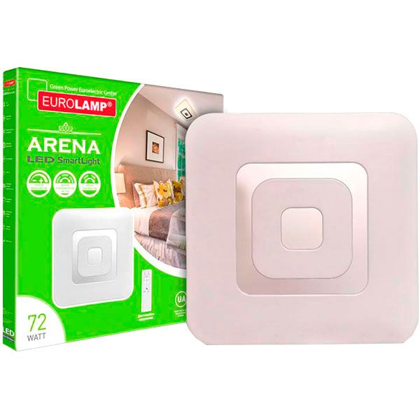 Світильник світлодіодний Eurolamp Smart Light Arena з пультом ДК LED-SL-72W-N23 (deco) 72 Вт білий 3000-6000 К 