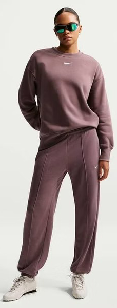 Штани Nike W NSW CHLL FT JGGR PANT IF0232-502 р. S коричневий