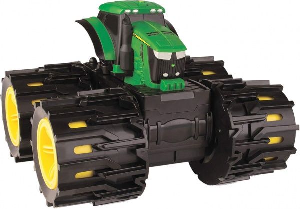 Игрушка Tomy John Deere Трактор Monster Treads с большими колесами 46645