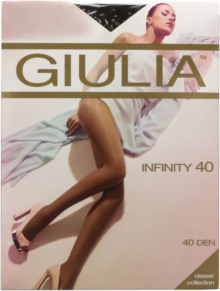 Колготки Giulia INFINITY 40 den cappuccino р. 4 кремовый 