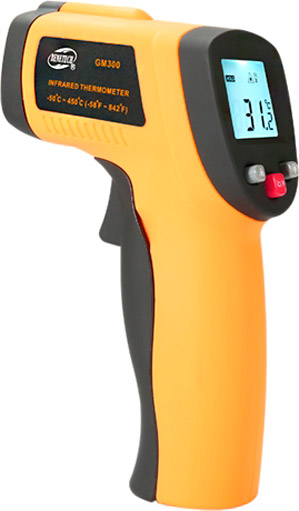 Пирометр (бесконтактный термометр) BENETECH GM300