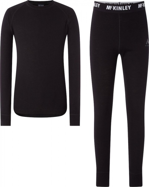 Комплект термобелья McKinley SET Riku/River jrs 408372-057 р.110 черный
