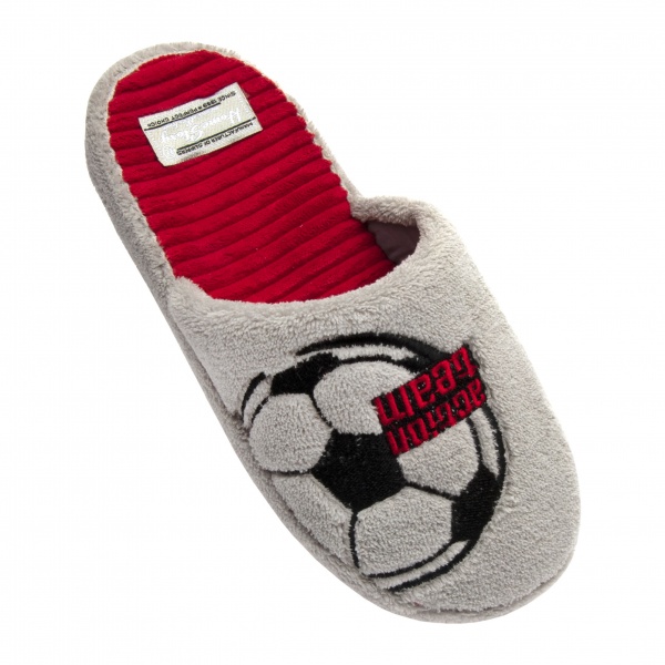 Тапочки детские для мальчика Home Story р.33 серый 211856-4 