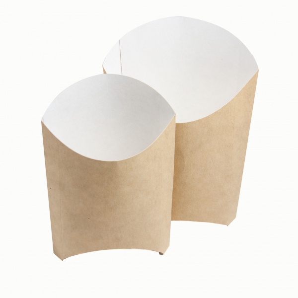 Конверт бумажный для картофеля фри Petruzalek Eco Fry L 50 шт.