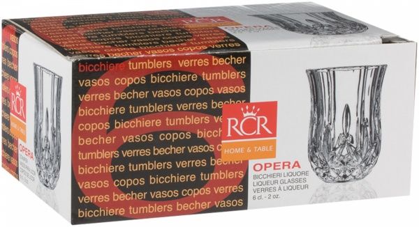 Набір чарок Opera 70 мл 6 шт. RCR