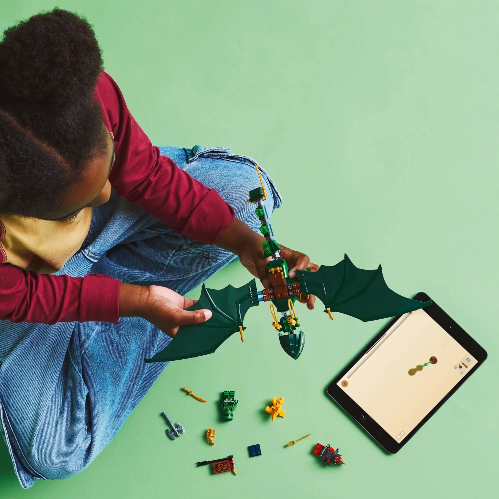 Конструктор LEGO NINJAGO Зеленый лесной дракон Ллойда 71829