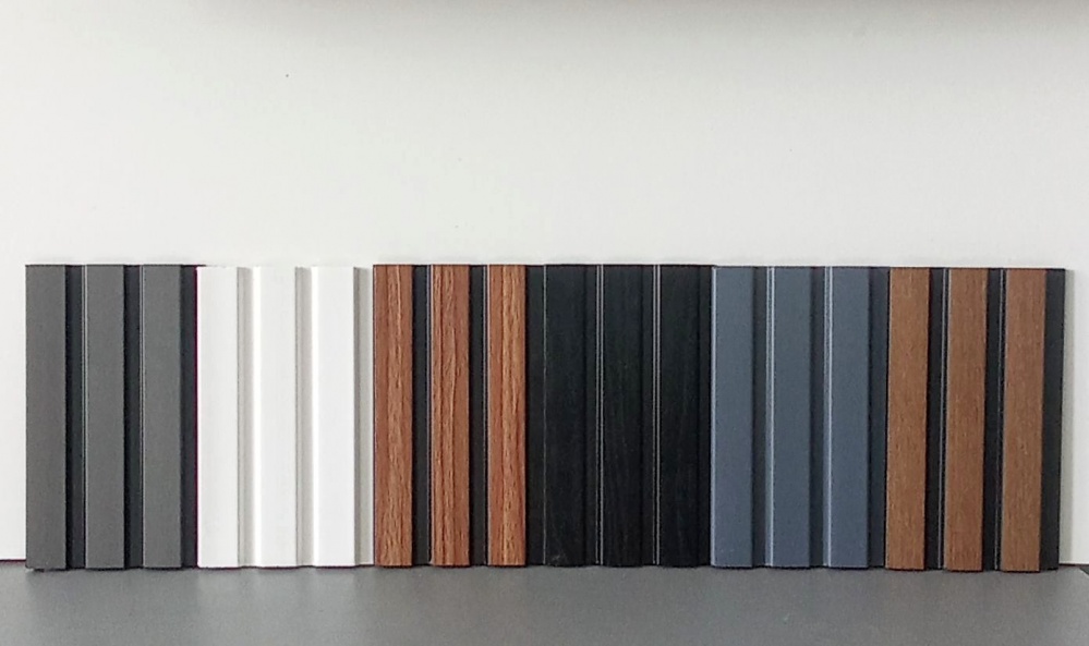 Реечная панель Walldeco полимерная 115x12x2900 мм белый (D404-301 )