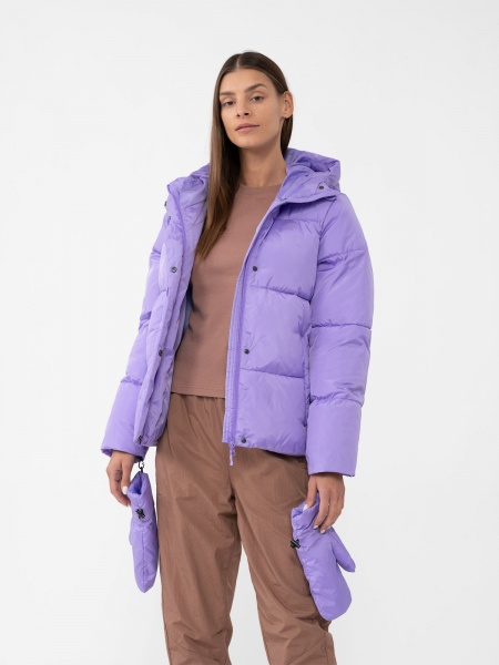 Куртка 4F DOWN JACKET F234 4FAW23TDJAF234-51S р.S фіолетовий
