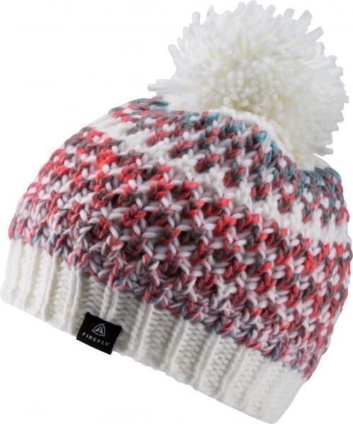 Шапка Firefly 281472-901001 OS червонийрожевийбілий