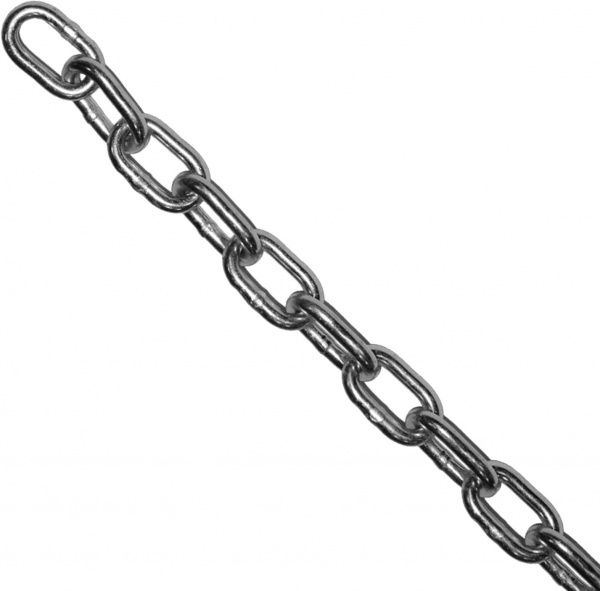 Цепь короткозвеньевая 8 мм 1 м оцинкованная