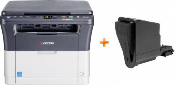 МФУ Kyocera FS-1020MFP + тонер TK-1110 А4 (1020TONBUNDLE) моно ECOSYS 