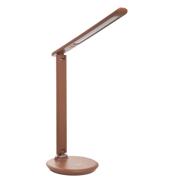 Настольная лампа офисная LedPulsar ALT-239BR 9 Вт коричневый 